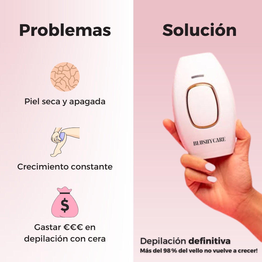 Depiladora de luz pulsada