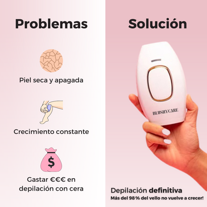 Depiladora de luz pulsada